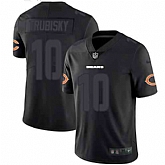 Nike Bears 10 Mitchell Trubisky Black Color Rush Impact Limited Jersey Dyin,baseball caps,new era cap wholesale,wholesale hats